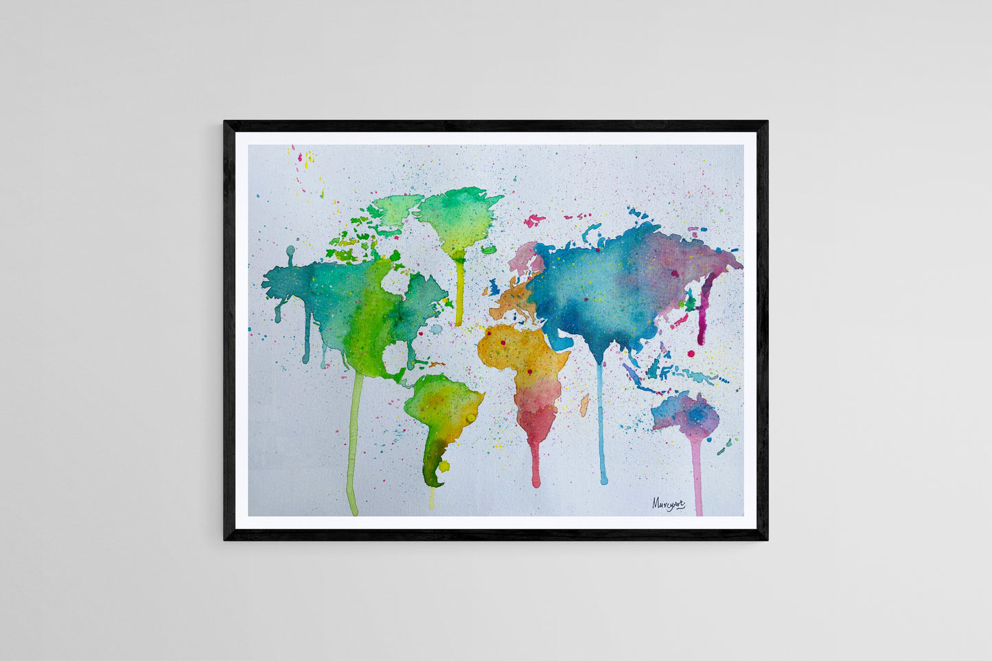 “Abstract World Map”