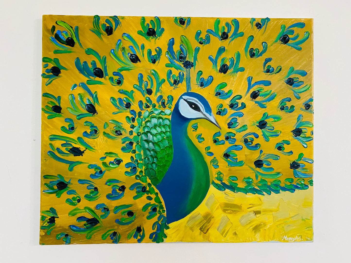 “Colorful Peacock”